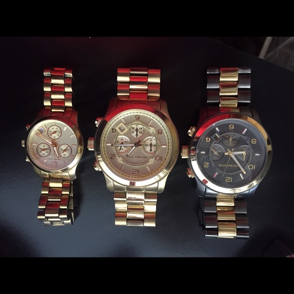 1 Authentic Micheal Kors watch (larger2sold)