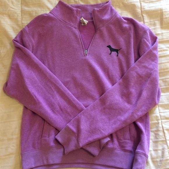 PINK Victoria's Secret Sweaters - Purple VS Pink Quarter Zip