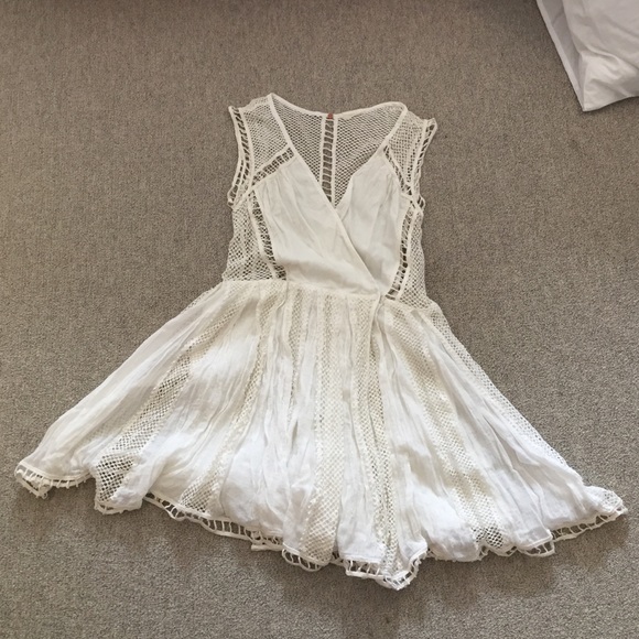 Free People White One Lucas Dress