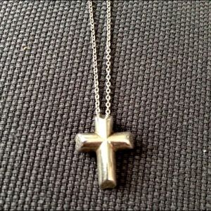 Tiffany & Co cross necklace