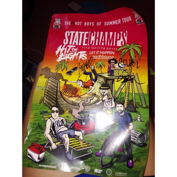 SIGNED State Champs poster