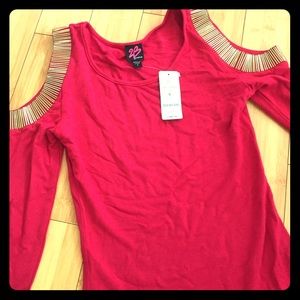 2b bebe | cold shoulder bodycon dress