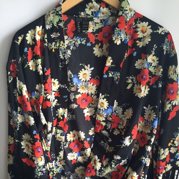 Fun & Flirt Fringe Kimono
