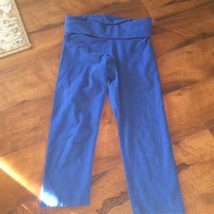 Aerie blue crop leggings