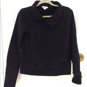 Basic black sweatshirt by Helmut Lang