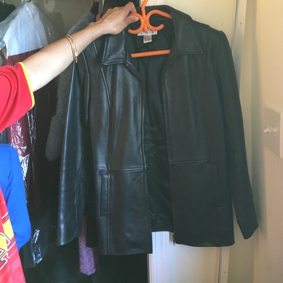 Leather jacket