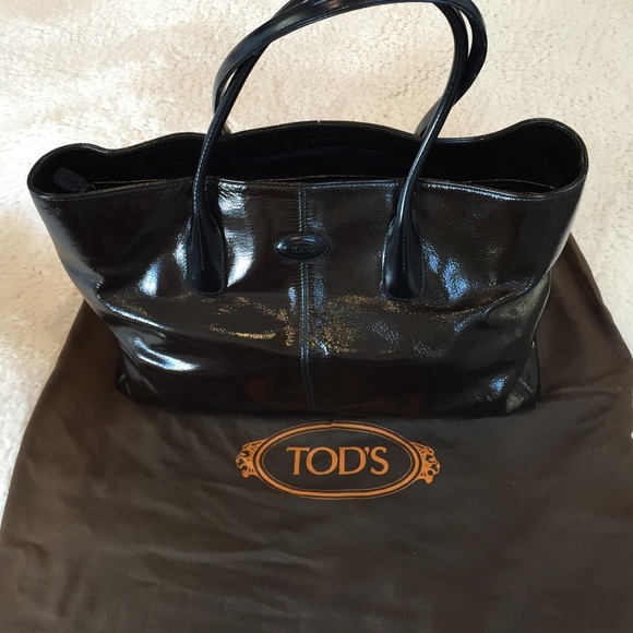 Tod's large leather tote