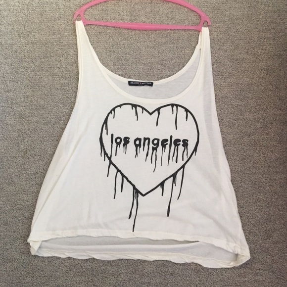 brandy Melville graphic tank top