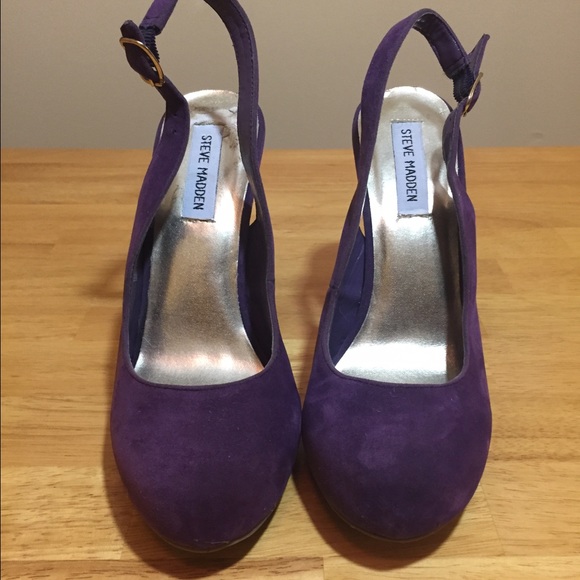 Steve Madden Purple shoes