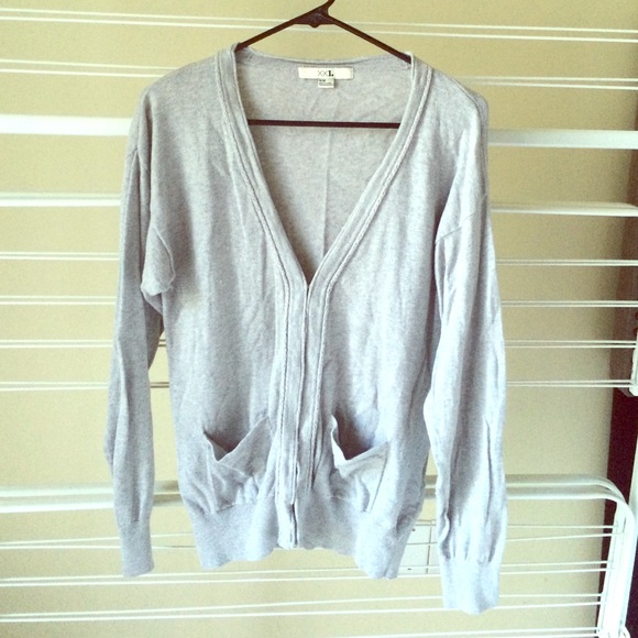 Soft Grey Cardigan