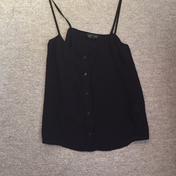 black topshop tank top