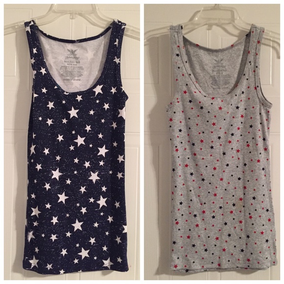 Star tank tops.
