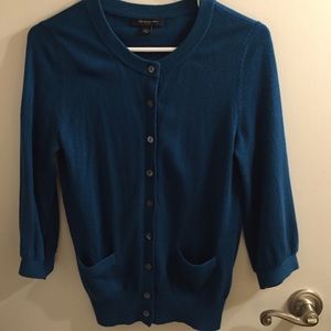 Last chance!✨ Banana Republic Teal Cardigan