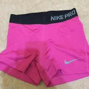 Nike pink spandex