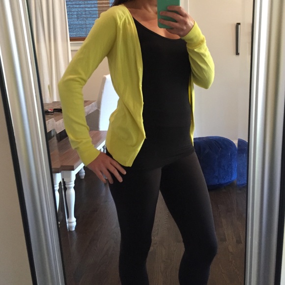 Zara yellow cardigan
