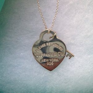 Tiffany & Co. Jewelry - Tiffany & Co. Heart and Key Necklace. NO TRADES Tiffany & Co. Jewelry - Tiffany & Co. Heart and Key Necklace. NO TRADES