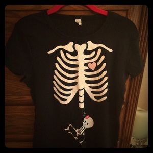 Maternity Halloween shirt