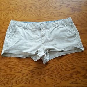 🔥Aeropostale Khaki Short Beige Shorts Size 13/14
