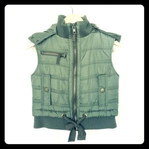 Green Puffer Vest