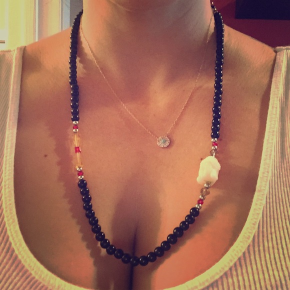 Pretty stone Buddha necklace! - Picture 1 of 3