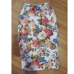 Floral Skirt