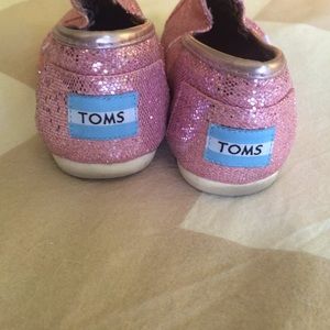TOMS GLITTER CLASSICS CASUAL SHOES