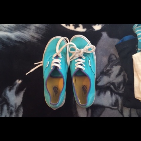 blue and purple vans