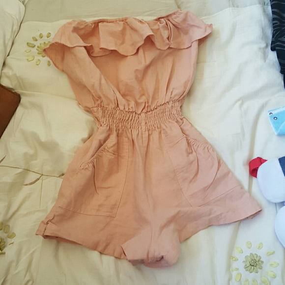 Pink romper