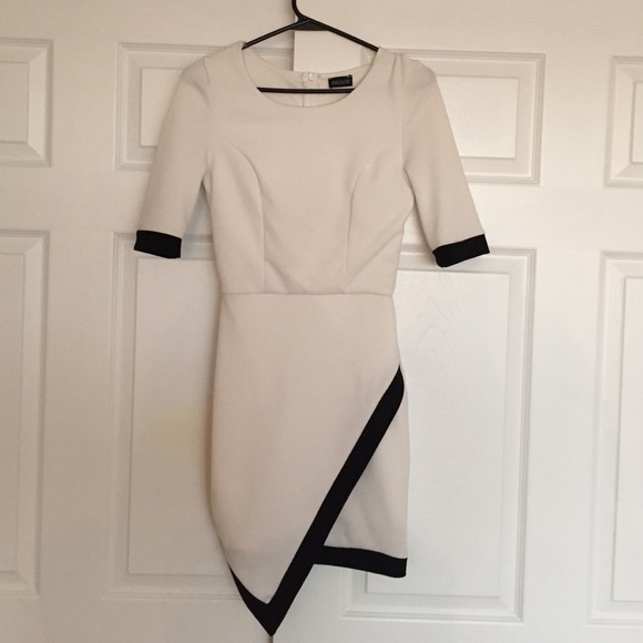 Black and white dress