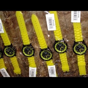 Yellow watches