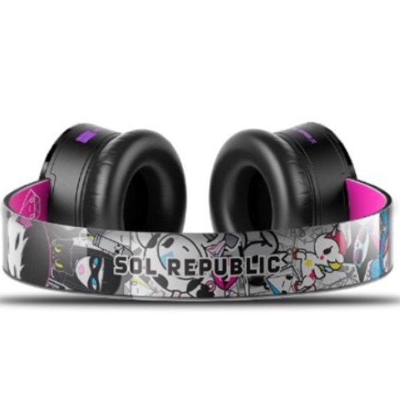 SOL REPUBLIC Tokidoki Tracks HD On-Ear Headphones. - Picture 3 of 4