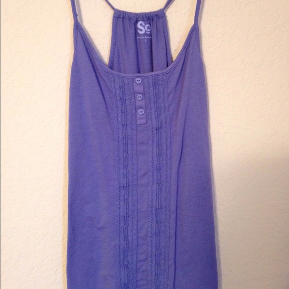 Purple tank top