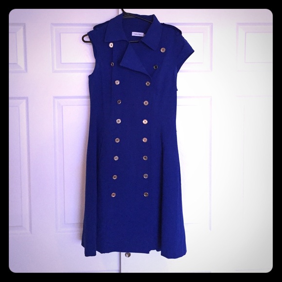 Blue Calvin Klein Dress