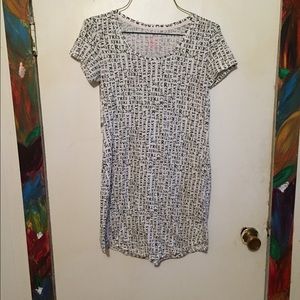 Victoria Secret black and white sleepwear