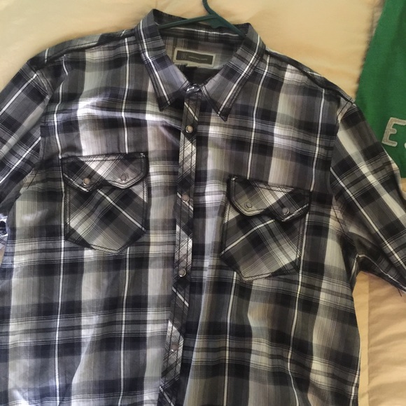Plaid men's shirt - Picture 2 of 2