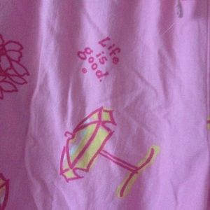 Life is Good Sleep Bottoms Size Small