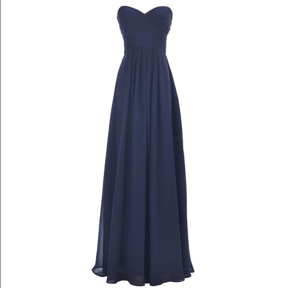 Navy blue dress