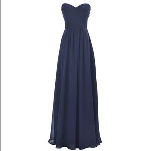 Navy blue dress