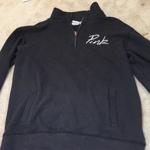 qrt zip sweat shirt from PINK