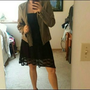 LAST DAY!! Faux leather coat