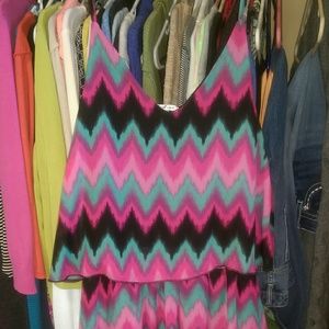 Sale!Supercute Chevron print dress
