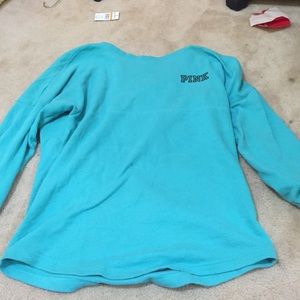 sweatshirt crew neck worn once pretty blue