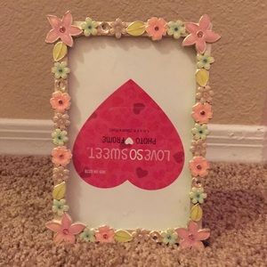 Flower picture frame