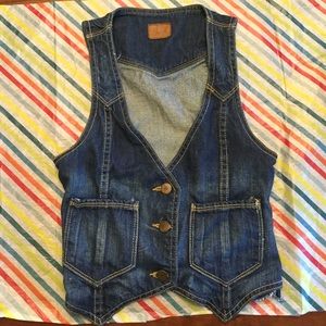 Denim vest
