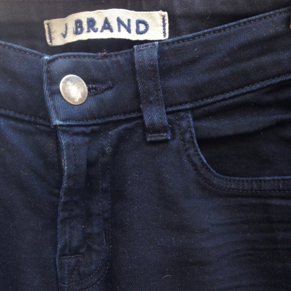 J Brand high waisted black jeans
