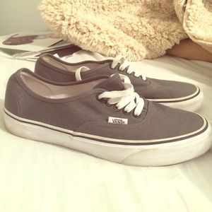 Unisex Authentic Gray Vans
