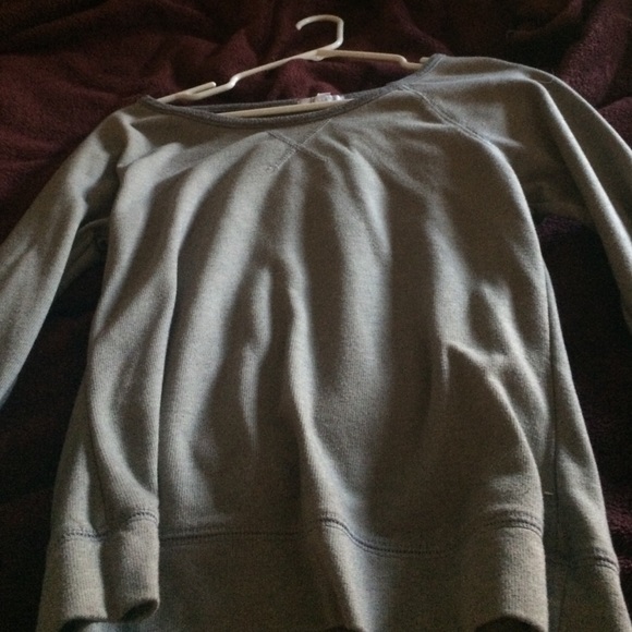 Gray sweater