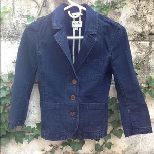 Madewell denim blazer