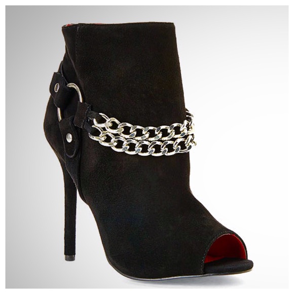 Charles Jourdan Leather Booties - Picture 3 of 4