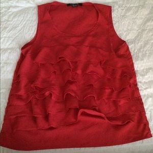 F21 ruffled tank